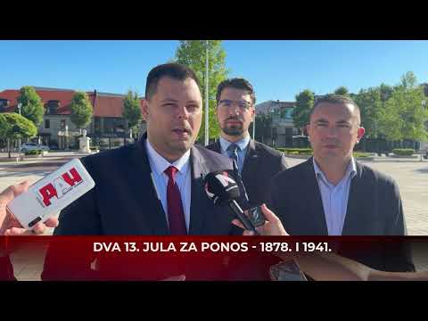 Predsjednik Opštine Nikšić Marko Kovačević položio vijenac na spomenik kralju Nikoli