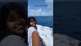 Between islands and daydreams.#andamanandnicobarisland #andaman #sea#ship #ferry #andamantrip#viral
