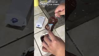 When you eat all of your sibling ice cream: #funnyphoto #funny #humorvibes #funnypictures #comedy