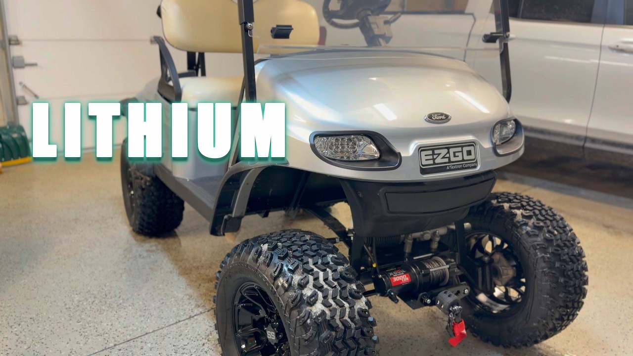 Замена литиевой батареи в гольф-каре (переход со свинцово-кислотной на литий-ионную)
