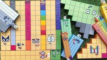 Looking for Numberblocks NEW 521 Puzzle Tetris Shape ASMR  | Numberblocks Satisfying Video