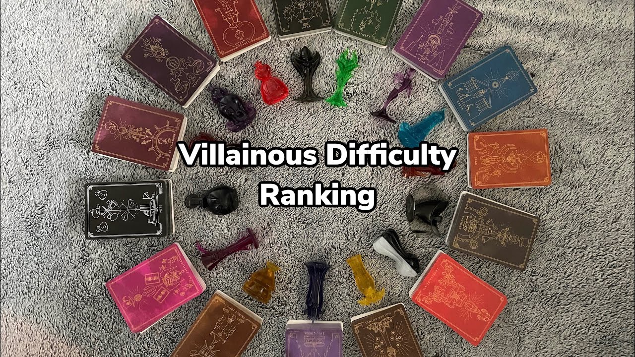Disney Villainous Villain Difficulty Ranking YouTube