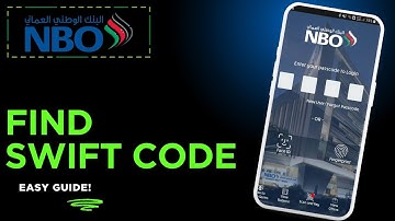 How To Find Swift Code Of National Bank of Oman