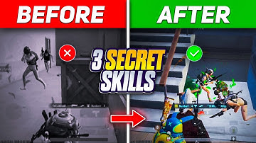 🔥 3 Advance SKILLS To Win Every Close Range Fight in BGMI