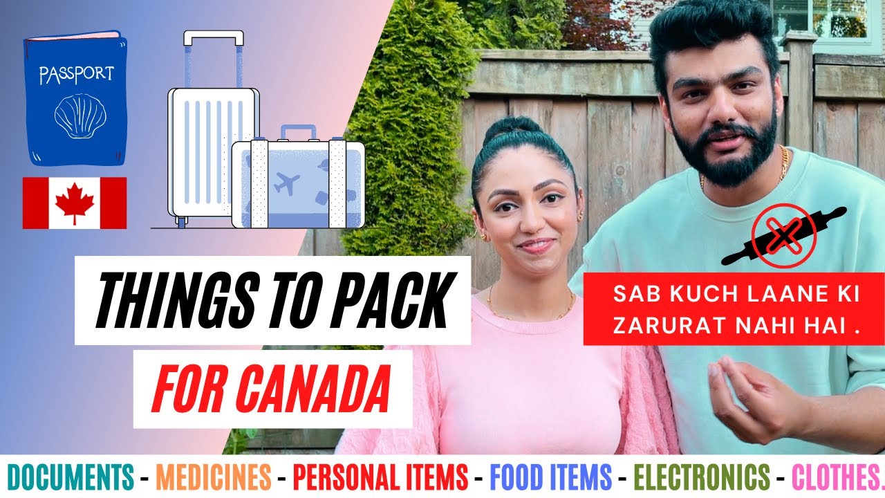 Packing for Canada | Things to Pack for Canada | Canada Packing List | Moving to Canada