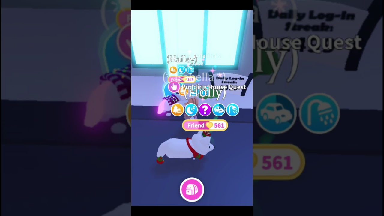 Pudding House Quest! (adopt me short)