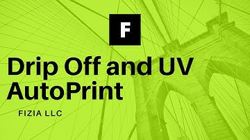 Fizia UV and Drip Off Machine