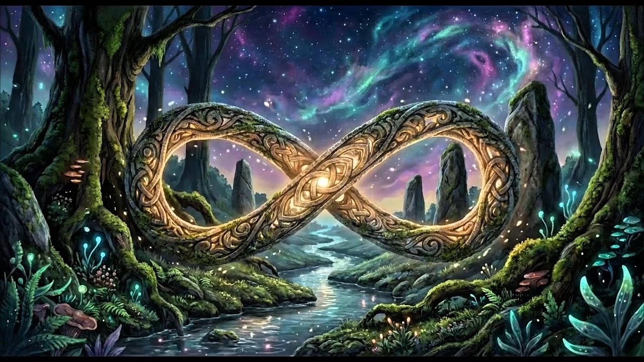 The Infinite Knot 432Hz 🌿⏐ Shamanic Deep Trance Meditation ⏐ Connect with Higher Self 🦋
