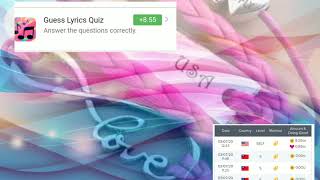 ( WOWAPP ) Guess Lyrics Quiz 100% Complete screenshot 2