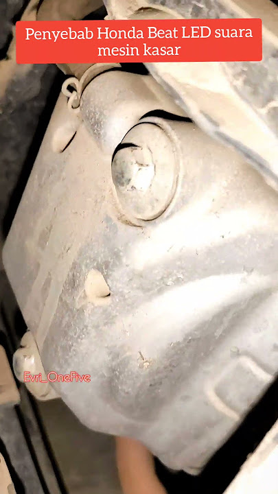 Tensioner jebol pada Honda Beat LED #tensioner #enginenoise #mesinkasar #honda #beat  #mechanic