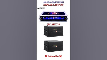 🔴 Zypher cool 5 amplifier price | Zypher labs ca5 | Original JBL SRX-728S | JBL BASS | #shorts