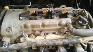 картинка: замена прокладки клапанной крышки на моторе 1zz-fe