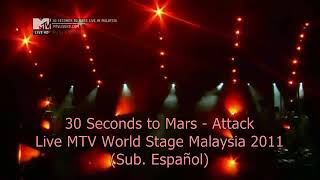 30 Seconds to Mars live attack Subtitulado ❗