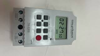 PROGRAMMABLE TIMER SINOTIMER / JB HOMETECH