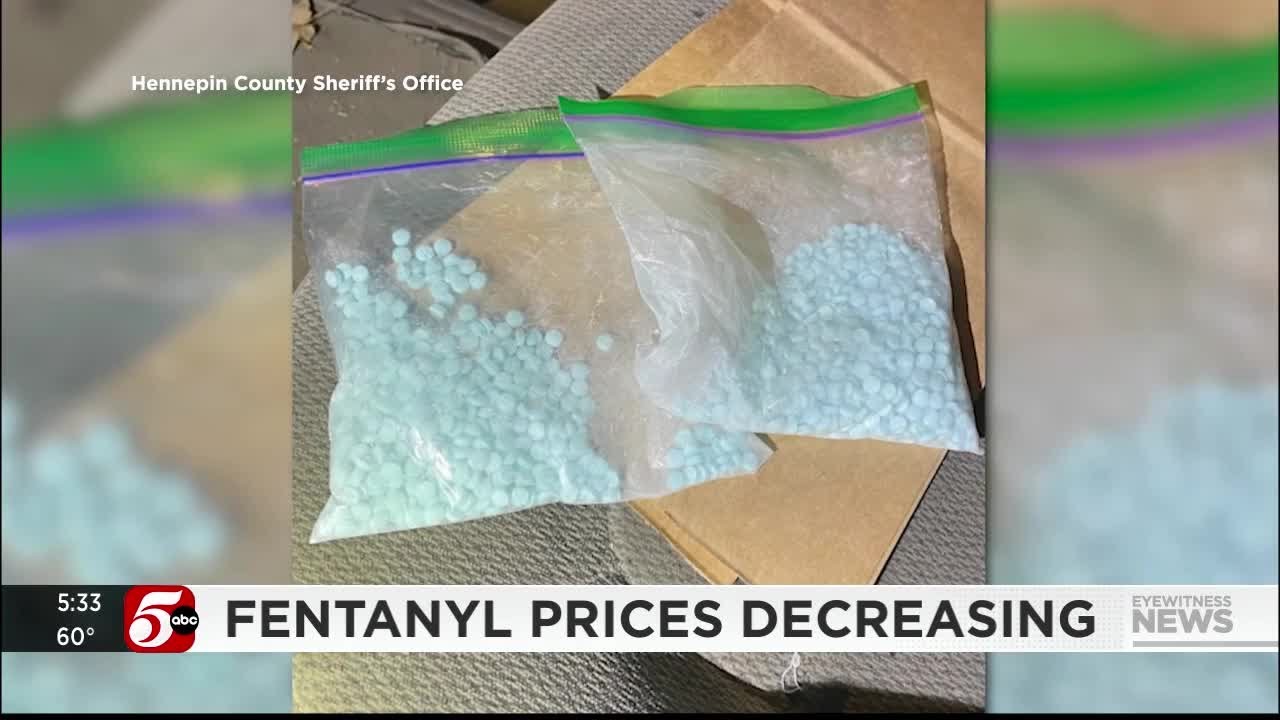 Price of illicit fentanyl drops to 'dangerously cheap' in Twin Cities metro