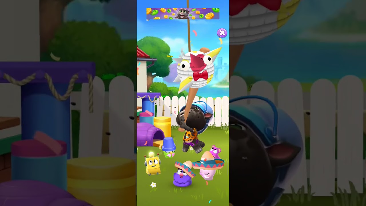 My Tom #mytalkingtom2 #mytalkingtom #meotomdangyeu #funny #trending #xuhuong #games#cat