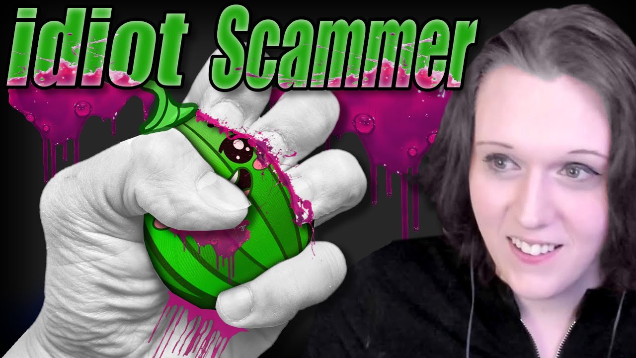 Stupid Scammer Does Idiot Things...