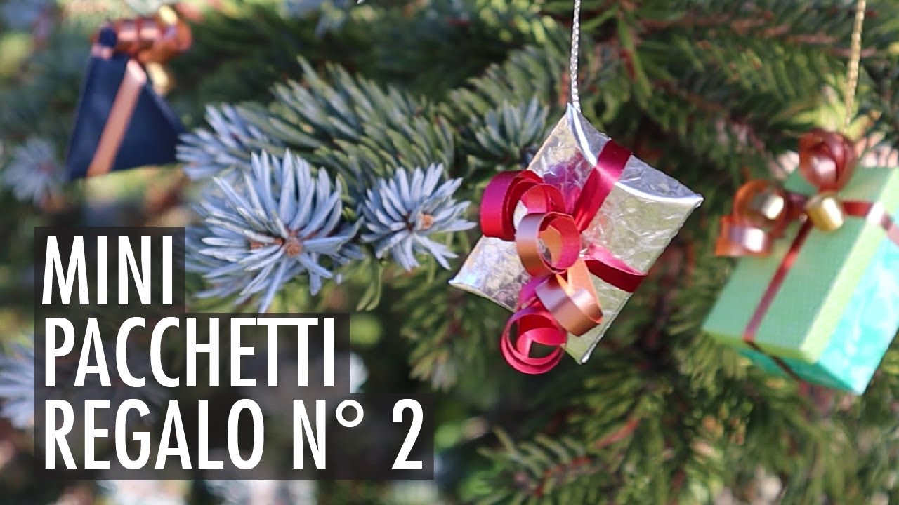 Addobbi Per Albero Fai Da Te Natale fai da te. Addobbi per albero a tema pacchetto regalo - Tutorial