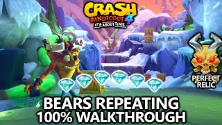 Crash Bandicoot 4 - 100% Walkthrough - Bears Repeating - All Gems Perfect Relic