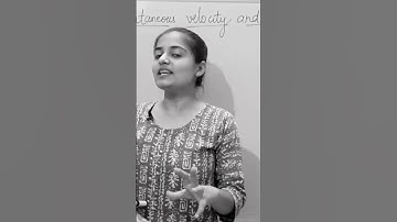 instantaneous velocity