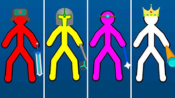 Supreme Duelist Stickman 1 2 3 4 Player Gameplay Walkthrough 2022 Android iOS #1