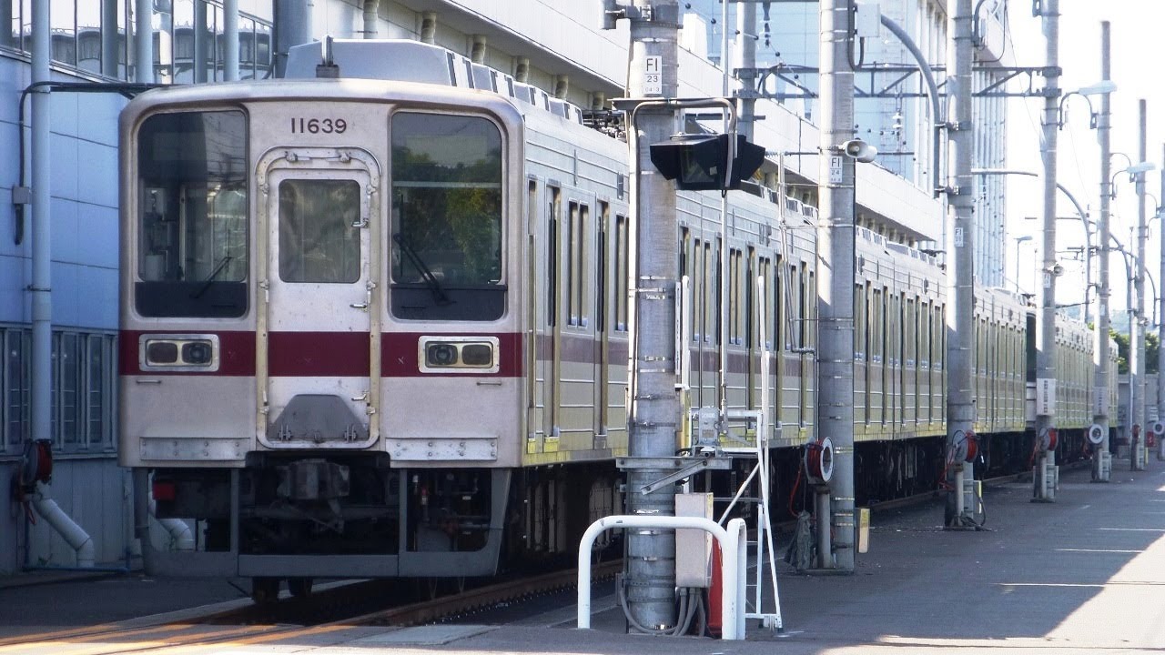 東上線10030系 11639F+11443F 南栗橋入場】東武東上線 10030系 11639F+