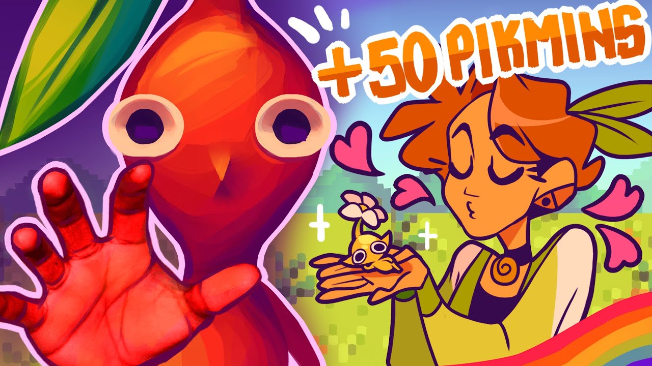 Dibujé a TODOS MIS PIKMINS + Parblo Intangbo SW