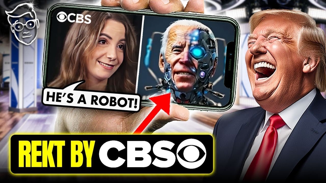 CBS News Reporter Says LIVE On-Air That Joe Biden is an A.I. Robot: 'Ya, This President Is FAKE!' 🤯
