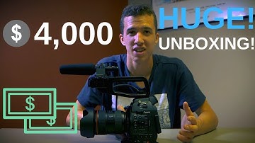 UNBOXING A CANON C100 AND MORE