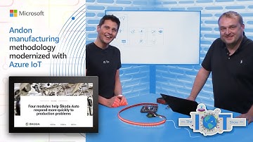Andon manufacturing methodology modernized with Azure IoT