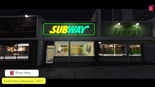 FiveM Subway Restaurant MLO | FiveM Restaurant MLO #fivem #restaurant