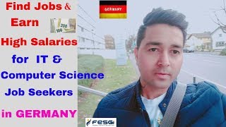 Find Jobs with High Paid Salaries for Information Technology & Computer Science Job Seekers  Germany