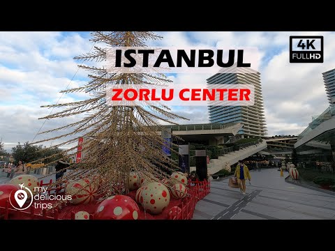 Istanbul city walking tour - WALKING IN ZORLU CENTER MALL ISTANBUL