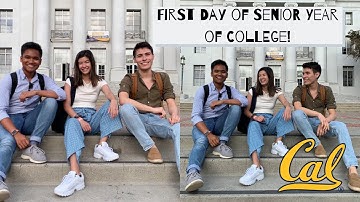 Last First Day of College EVER! UC Berkeley Senior Year!