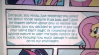 Fluttershy is a animal expert - Comic ( BAD WORDS)