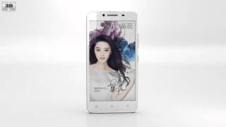 Lenovo A3690 White 3D model by 3DModels.org