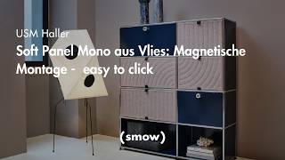 USM Haller | Soft Panels aus weichem Vlies: Easy to click | smow