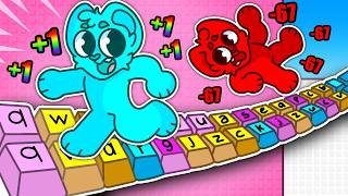 CHODZIMY PO KLAWIATURZE w Roblox ⌨️❤️❤️