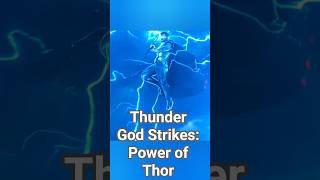Thunder God Strikes: Power of Thor #webslinger #cityguardian #marvel #marvelhero #superhero