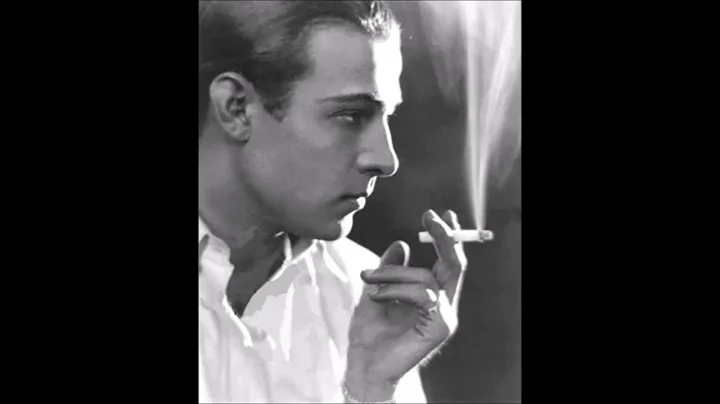 A GLIMPSE OF RUDOLPH VALENTINO