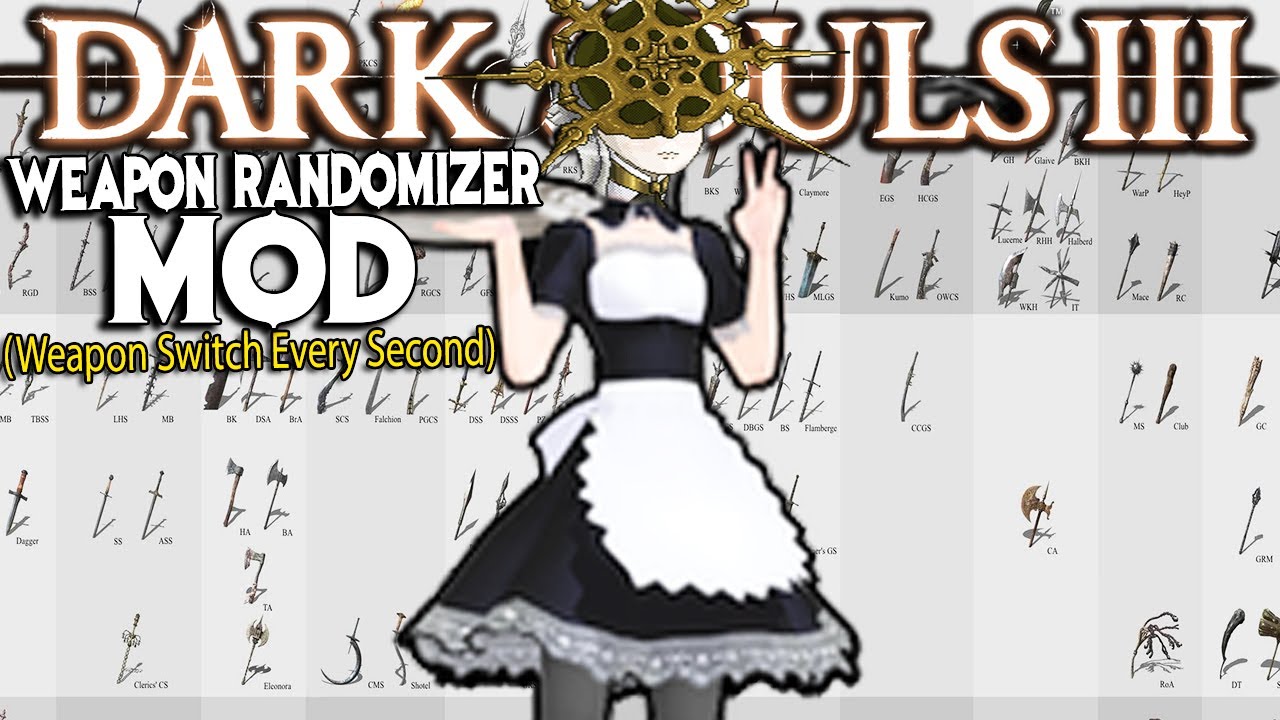 Dark Souls 3: Weapon Randomizer Mod Funny Moments #4