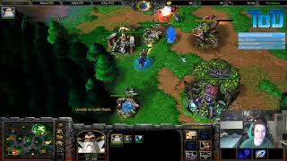 Warcraft III #331 - LeMei Human vs NightElf (Secret Valley)