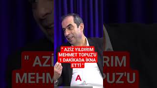 Aziz Yıldırım Mehmet Topuz'u 1 dakikada ikna etti #azizyıldırım #alikoç #fenerbahçe #beşiktaş