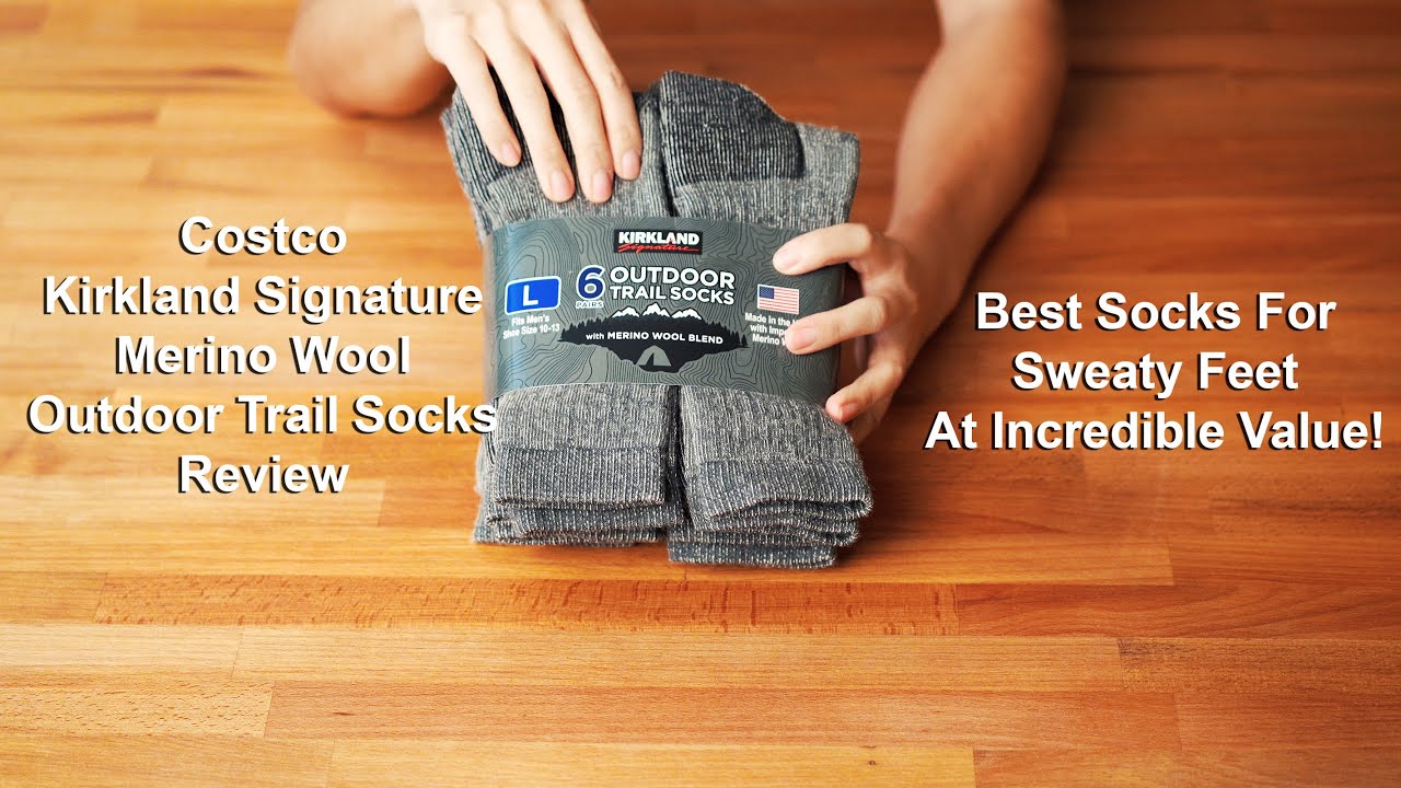 Costco Kirkland Merino Wool Outdoor Trail Socks Review