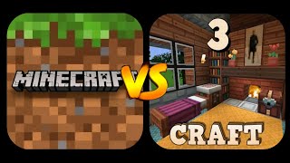 Minecraft PE VS Super Craft : Crafter