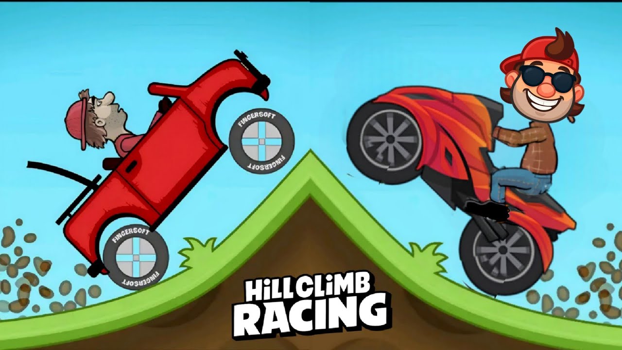 DOWNHILL STUNT RACE 2025 vs HILL CLIMB RACING - WHICH GAME IS BETTER?