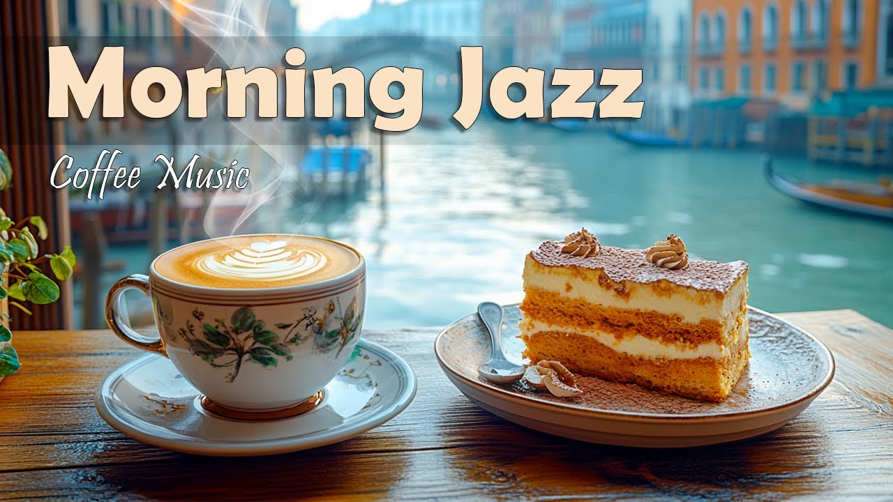 Beauty Morning Jazz in River | Relaxing Cafe with Bossa Nova Piano Music for Study, Chill & Work