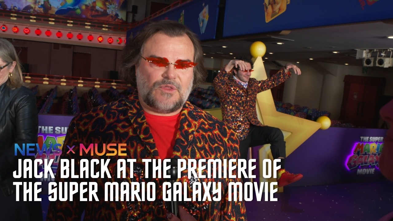 Jack Black at the Premiere of The Super Mario Galaxy Movie - YouTube