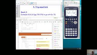 Trig equations Book 2 Chapter 7D