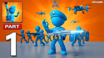 Plastic Army: Battle Simulator - Gameplay Walkthrough Part 1 - Toy Army Commander (Android, iOS)